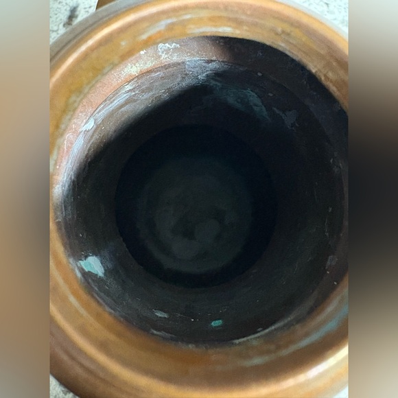 Vintage Middle Eastern copper and brass ewer (water vessel) - Picture 10 of 12